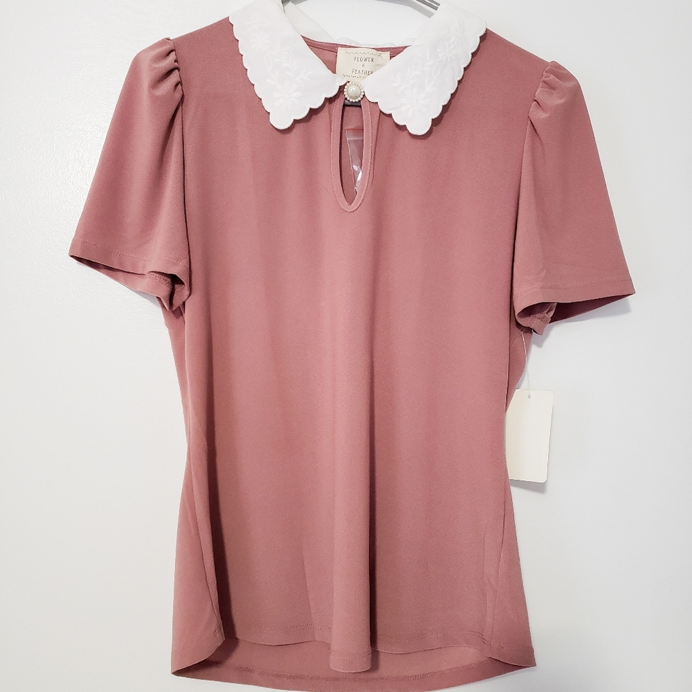 Flower & Feather shirt